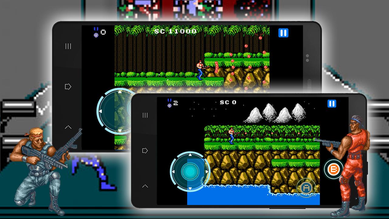 Download Classic Contra Game android on PC