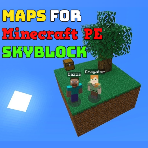 Maps for Minecraft PE skyblock