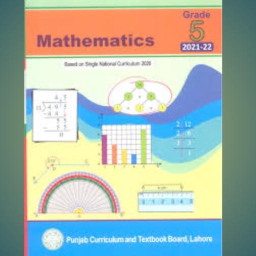 5th Math PTB Book & Key