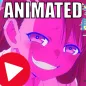 Stickers animados de anime para Whatsapp.