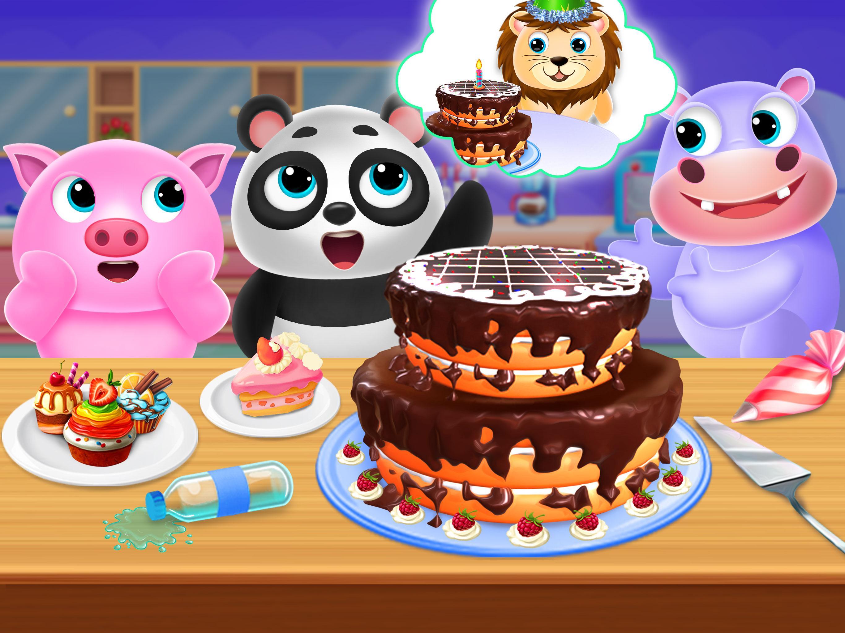 Download Cake Maker Sweet Bakery Game android on PC