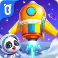 Pequeno Panda vai ao espaço