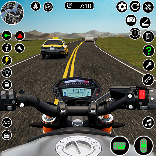 Jogo de Simulador de Moto 3d