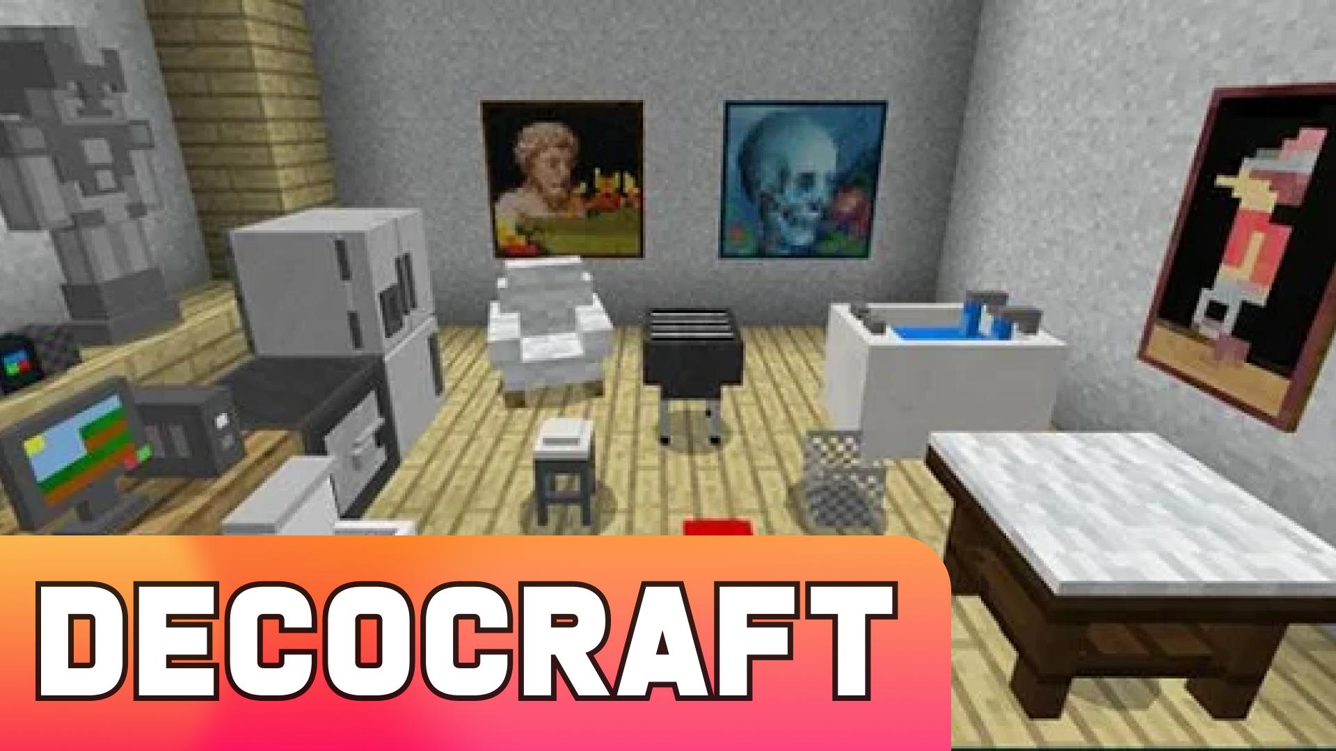 Скачать Decocraft Mod for MCPE – Furni на ПК | Официальный представитель  GameLoop