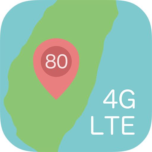 台灣LTE 4G分布