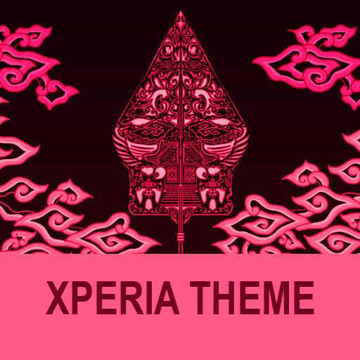 Xperia Theme - Mega Mendung Red