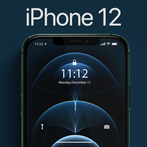 Phone 12 Launcher, theme for P