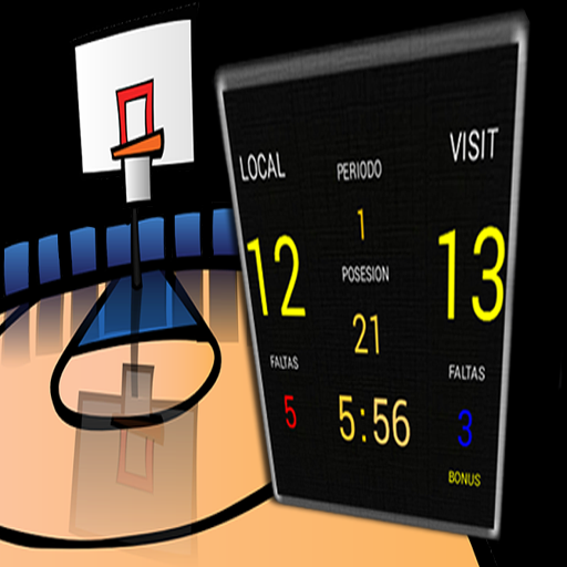 Basketball scoreboard