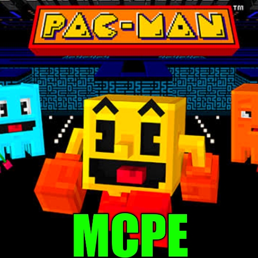 Pac Man Mod for Minecraft pe