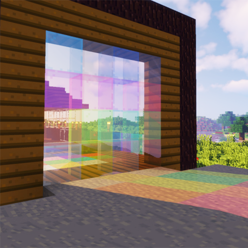 Connected Glass Minecraft Mod