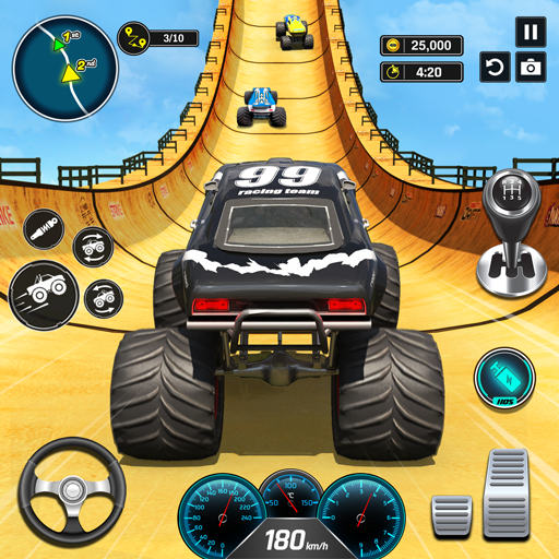 Monster Truck Mad Racing Game