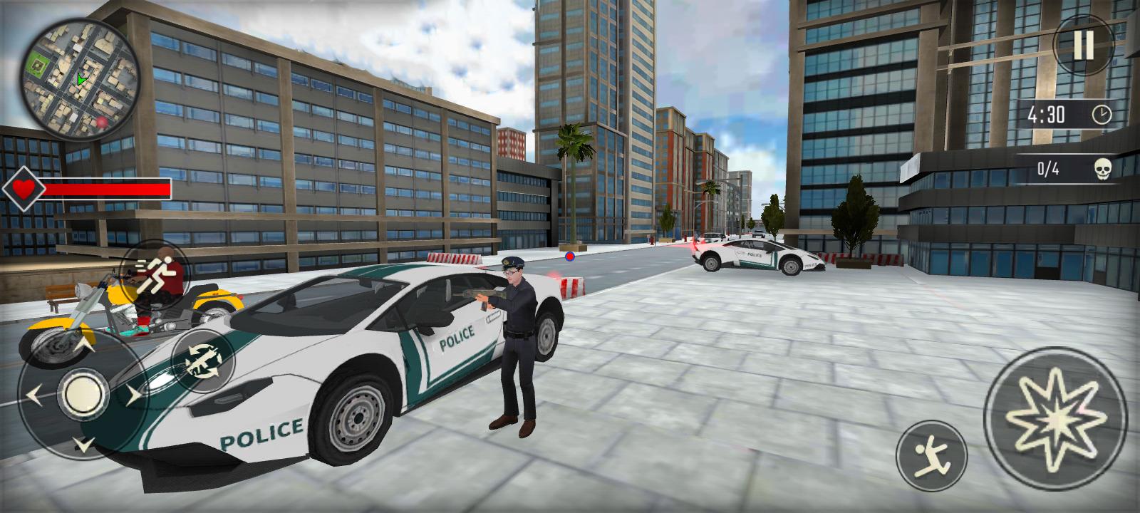 Скачать cop vs gangster – police games на ПК | Официальный представитель  GameLoop