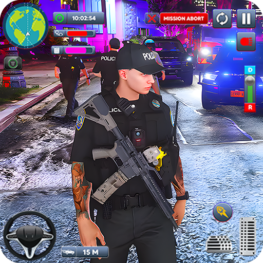 Smart Police Car Parking 3D