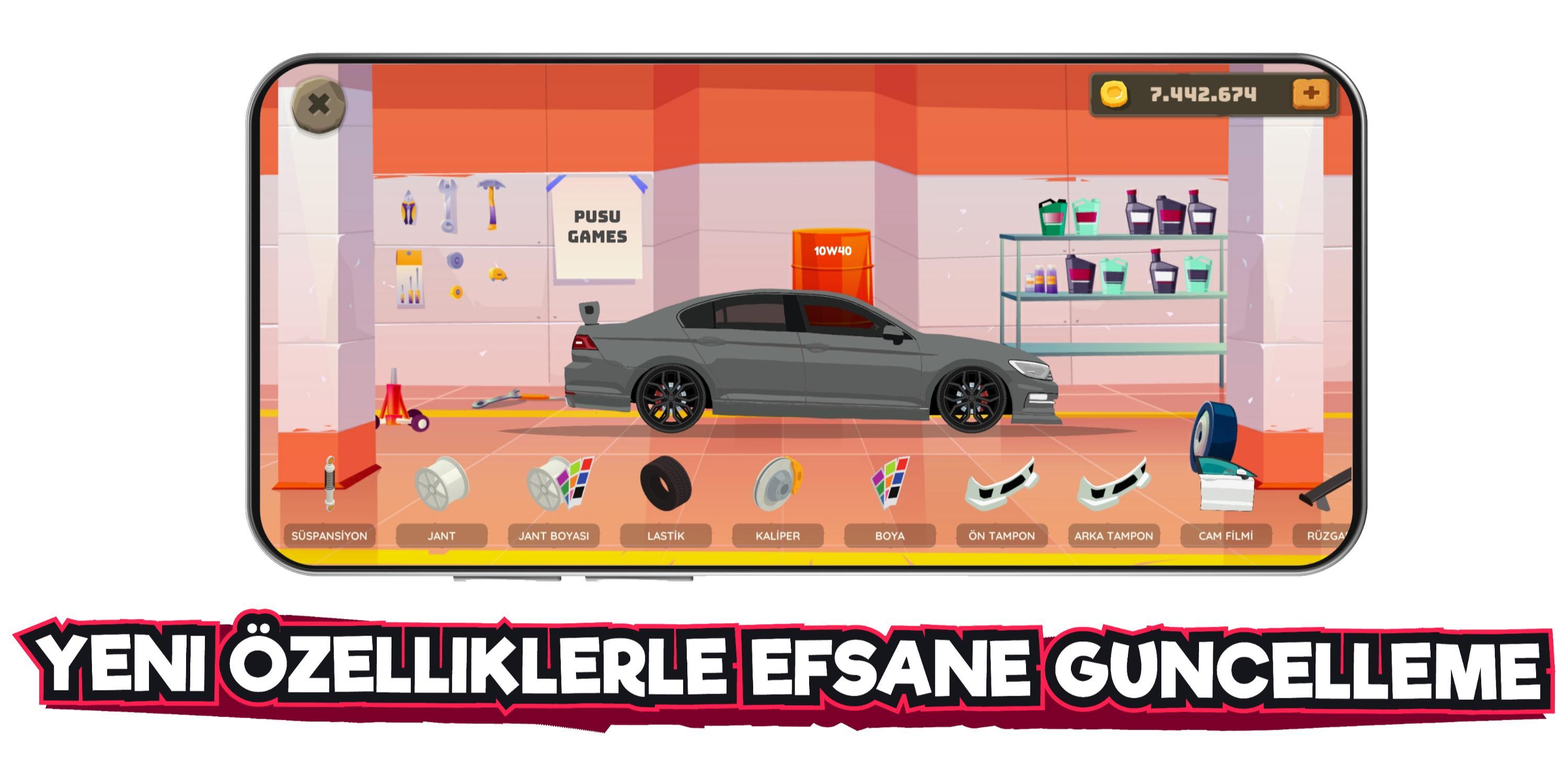 Download 2d Car Series Tuning Game android on PC