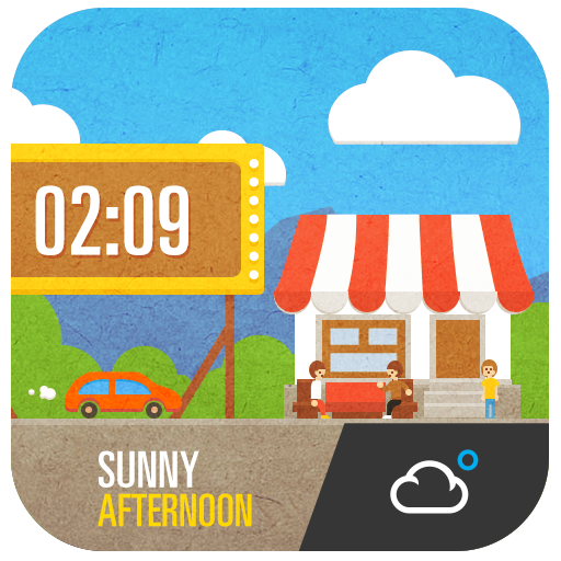 Cute Cartoon Widget