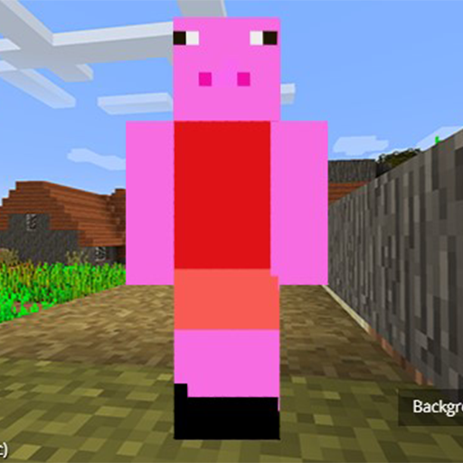 MCPE Peppa Pig Addon Skin