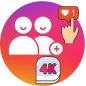 4k Followers - followers& Likes for Instagram