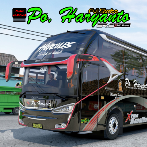Mod Bussid PO Haryanto XHD Ful