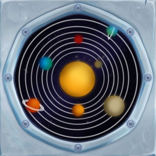 Space game for kids Planets