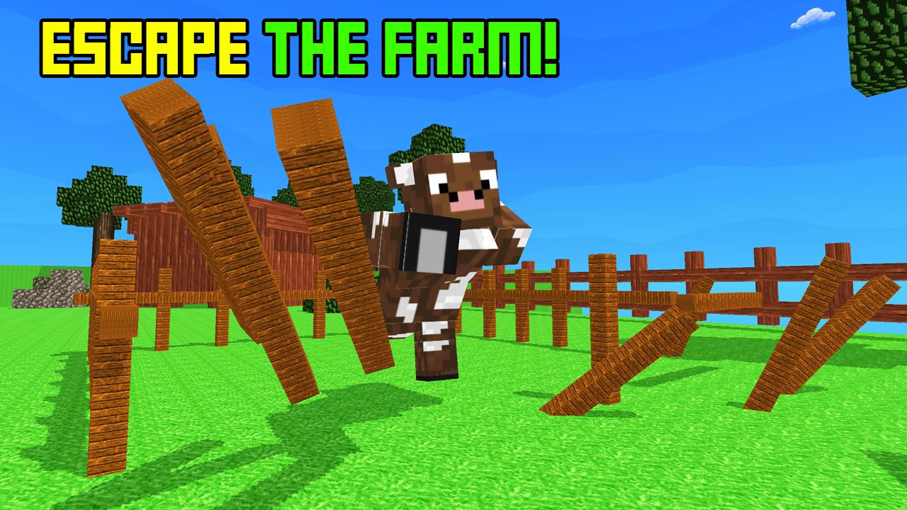 Download Blocky Cartoon: Farm Escape android on PC