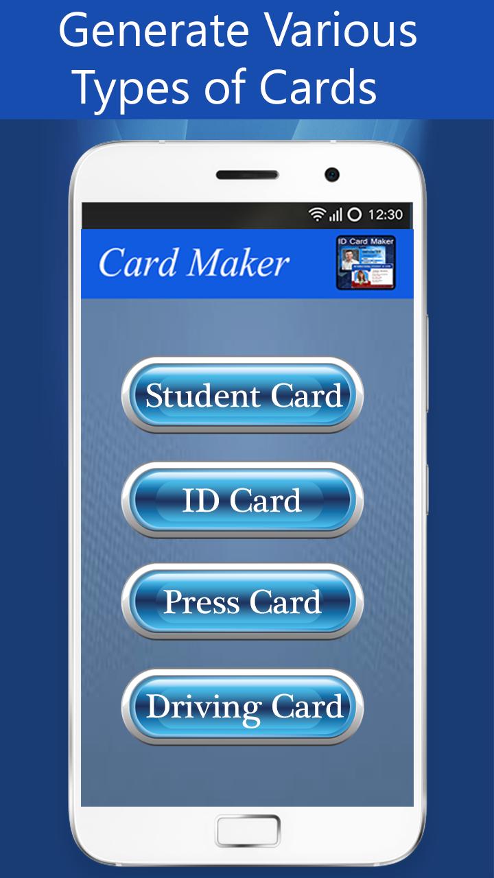 fake student id card maker