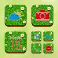 Wow Grass Theme - Icon Pack