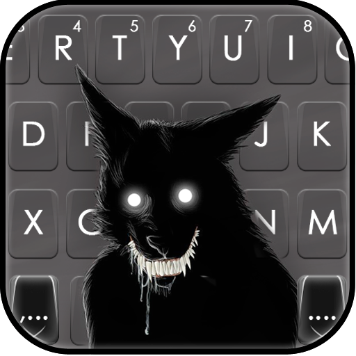 Dog Demon Smile Keyboard Theme