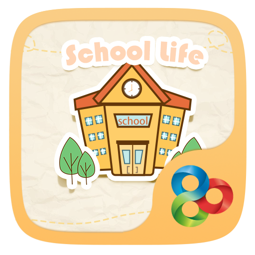 (FREE) School Life GO Launcher Theme
