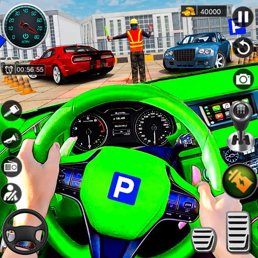 कार पार्किंग : कार गेम्स 3D