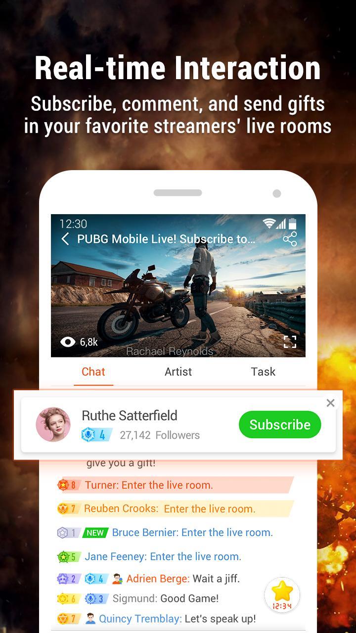 Download Rush – Watch and Livestream Games android on PC