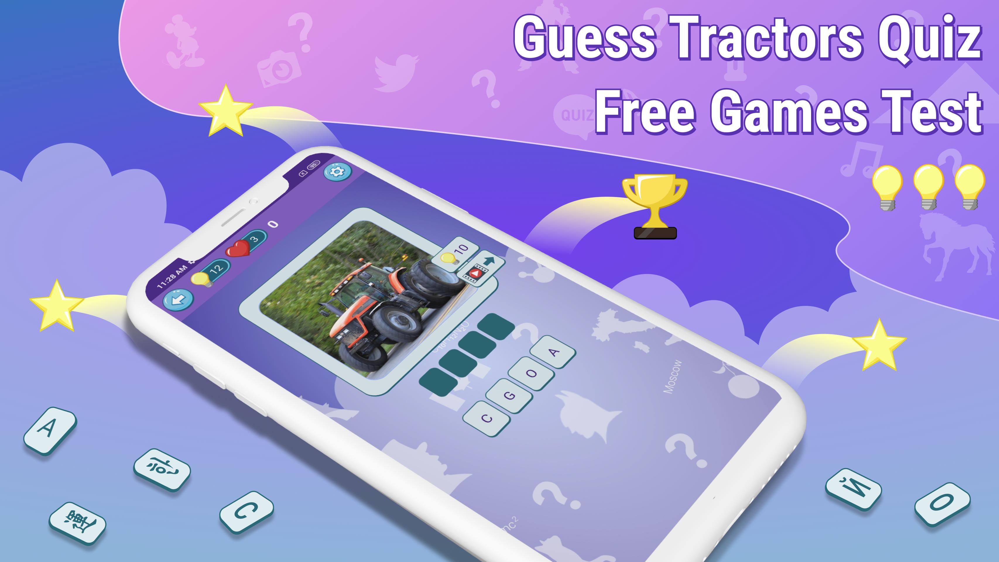 Download Tractors quiz guess games android on PC