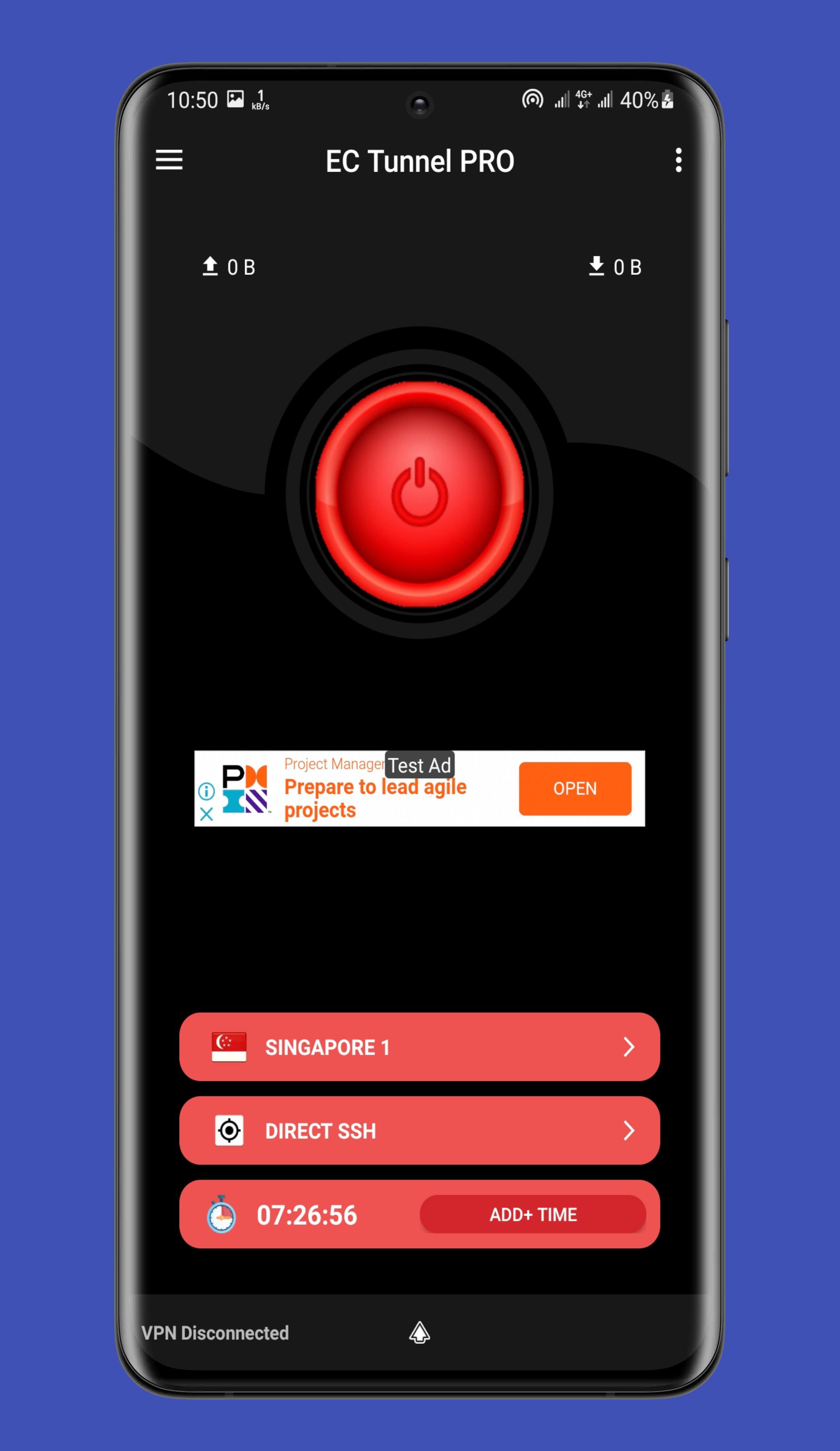 تنزيل EC Tunnel PRO Unlimited VPN على جهاز الكمبيوتر مسؤول GameLoop