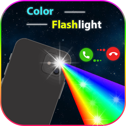 Colour Flashlight - Call & SMS