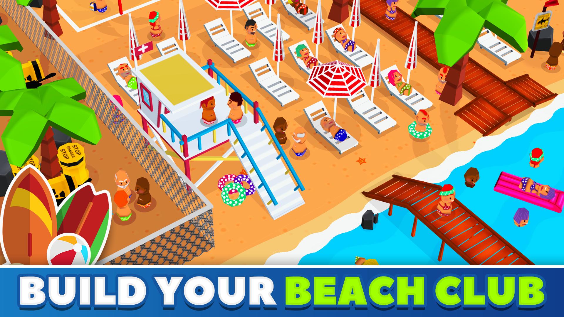 Скачать Beach Club Tycoon : Idle Game на ПК | Официальный представитель  GameLoop