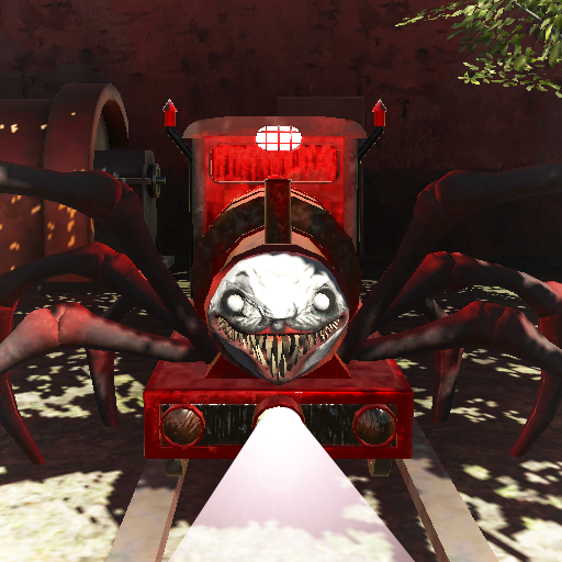 choo choo train horror spider