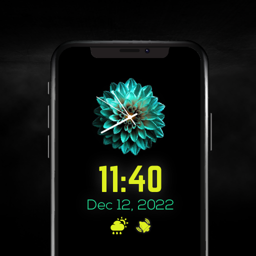 Smart Night Clock Lock Screen