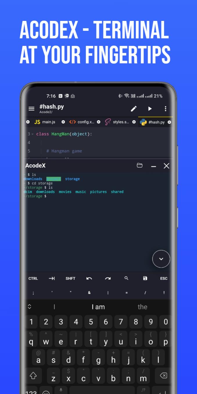 Скачать Acode - code editor | FOSS на ПК | Официальный представитель  GameLoop