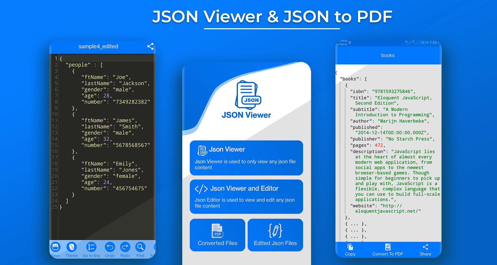 Скачать JSON Viewer: JSON Reader на ПК | Официальный представитель GameLoop