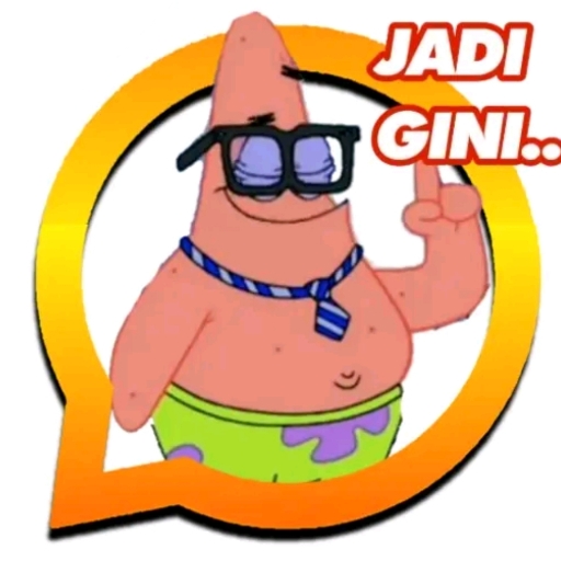 Stiker Patrick WAStickerApps