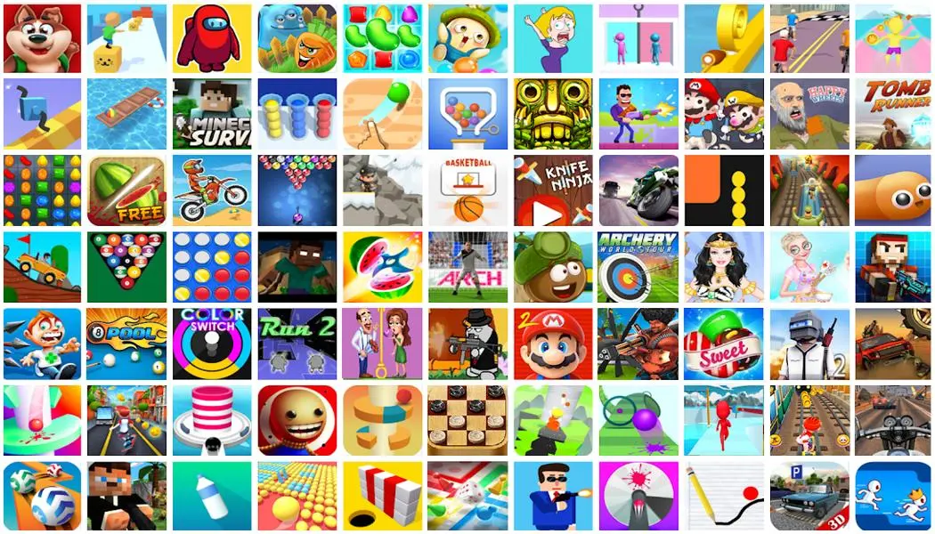 Download All Games: news game, mix game android on PC