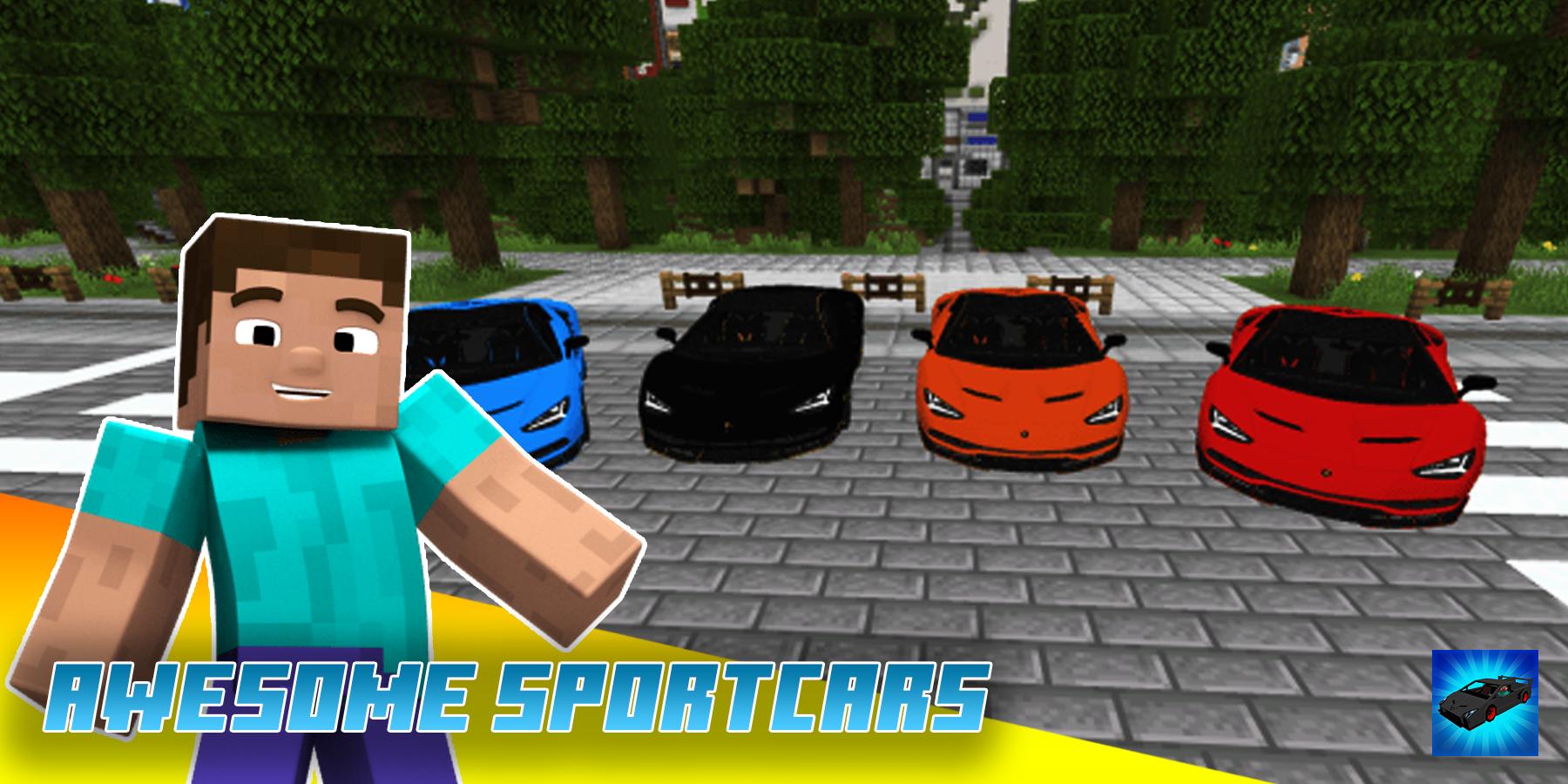 Скачать Car Mods for Minecraft PE на ПК | Официальный представитель GameLoop