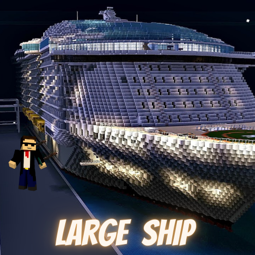 Mod Large Ship For MCPE