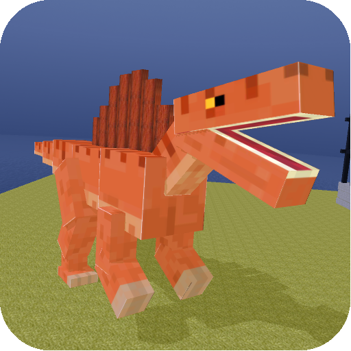 Blocky Dino Park: Spino Strike