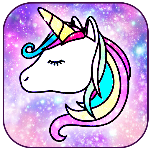 Galaxy Unicorn Shiny Glitter Theme