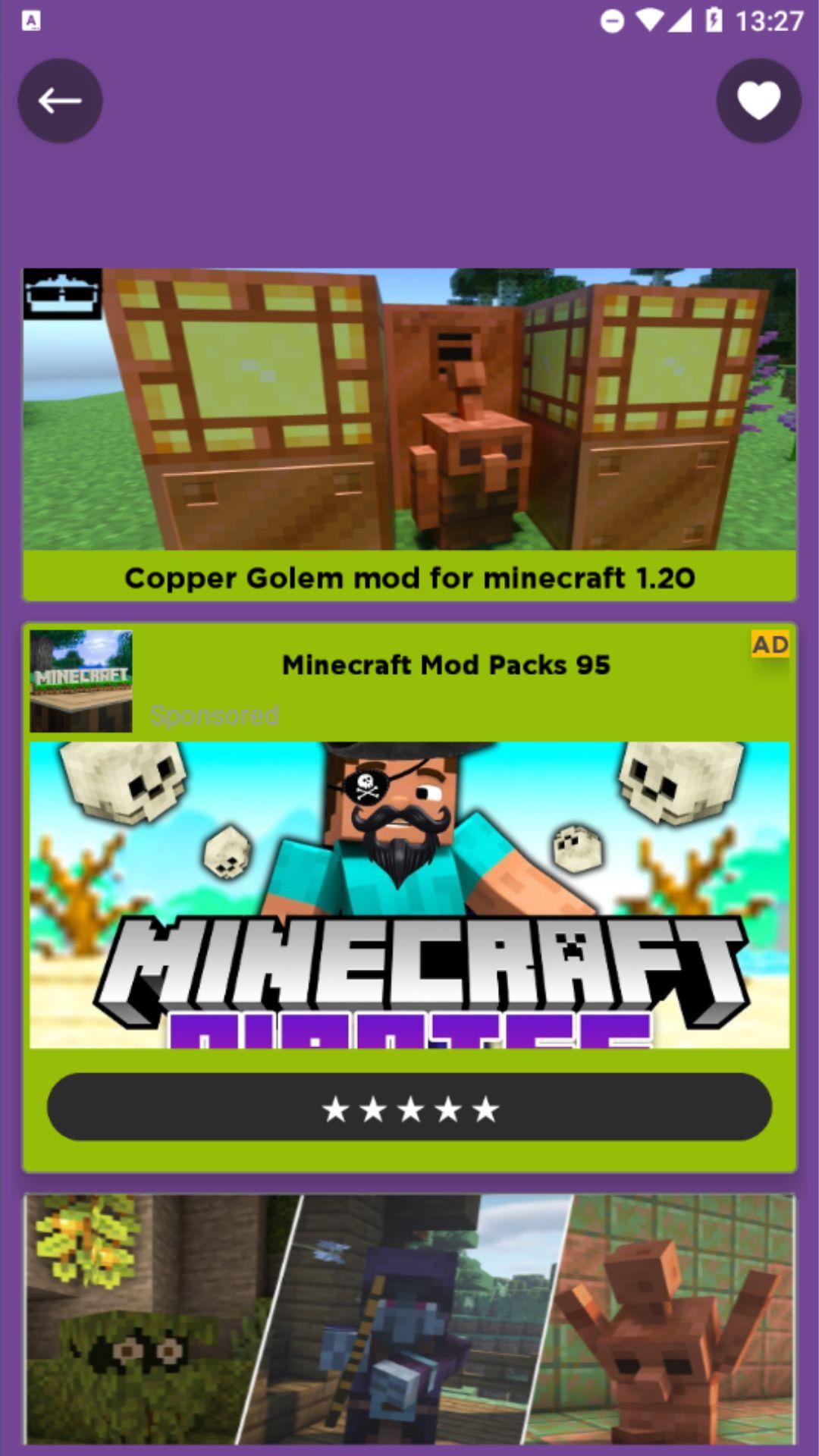 Скачать Copper Golem minecraft PE mod на ПК | Официальный представитель  GameLoop