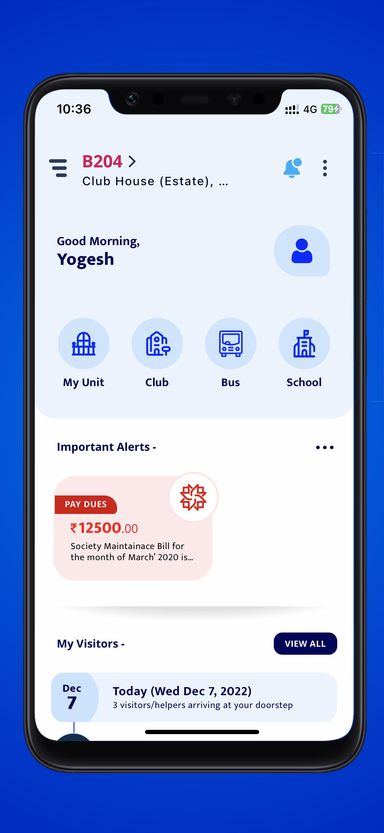Download Blu Club Privilege App android on PC