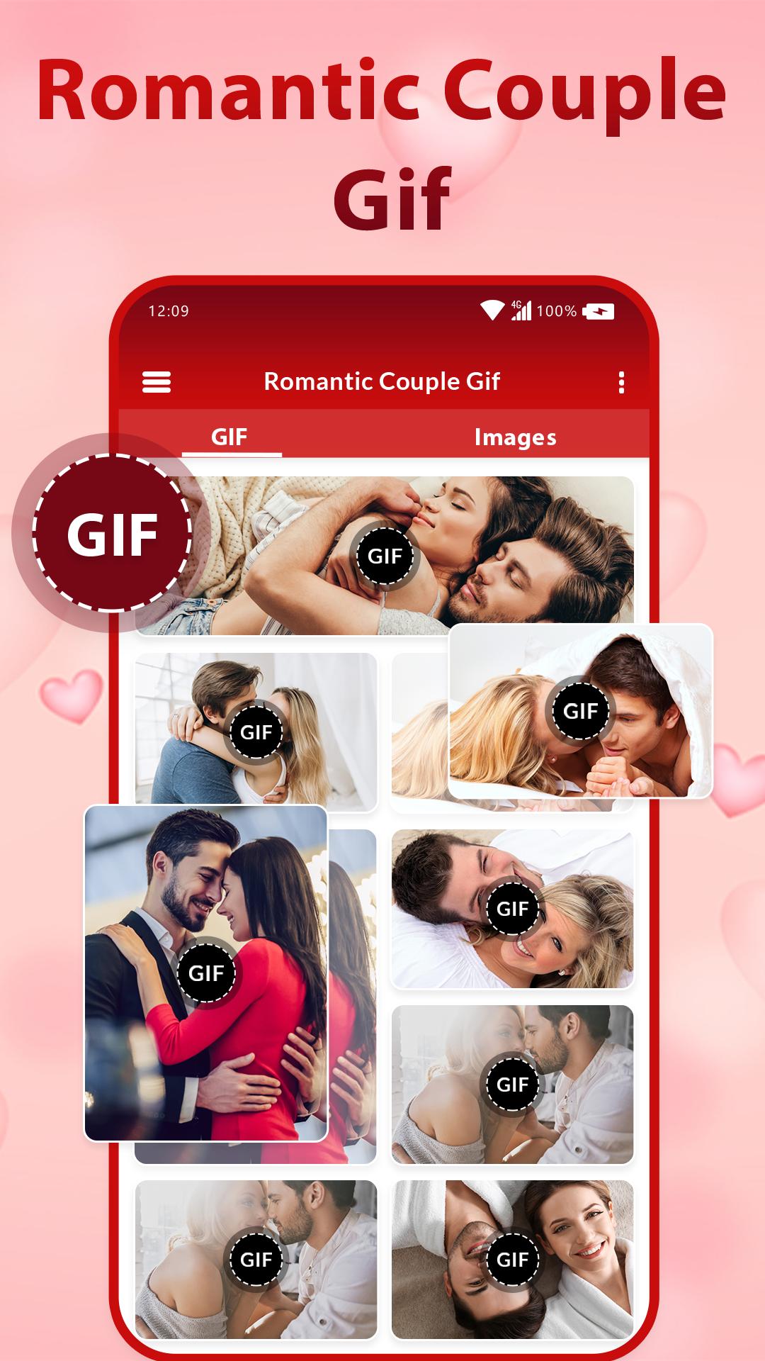 Download Romantic Couple GIF : Kiss Gif 2020 android on PC