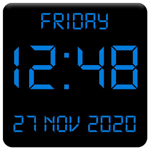 Digital Clock Live Wallpaper