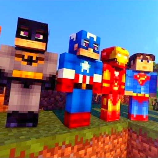 Super-heróis para Minecraft