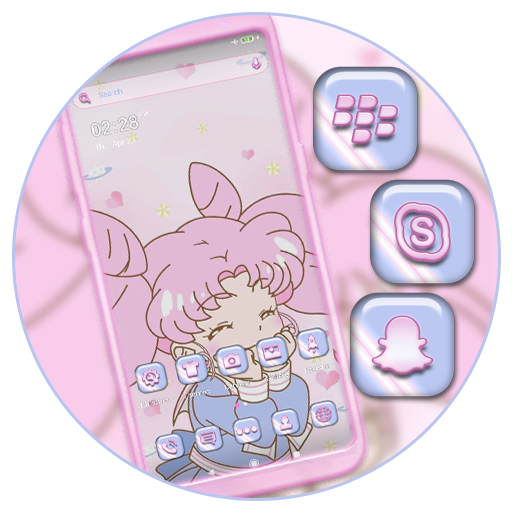 Kawaii Cute Girl Theme